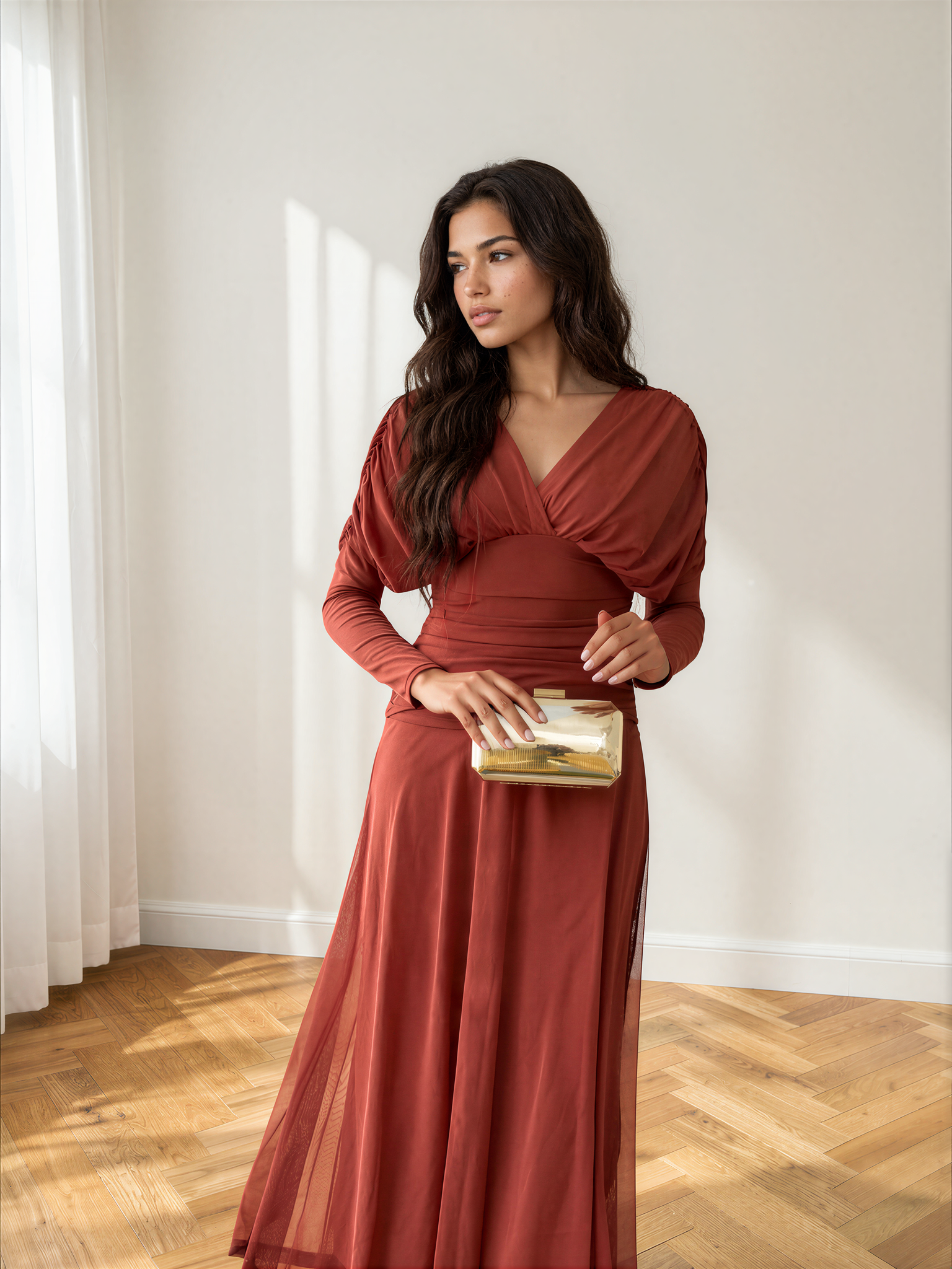 Vestido Talía Teja