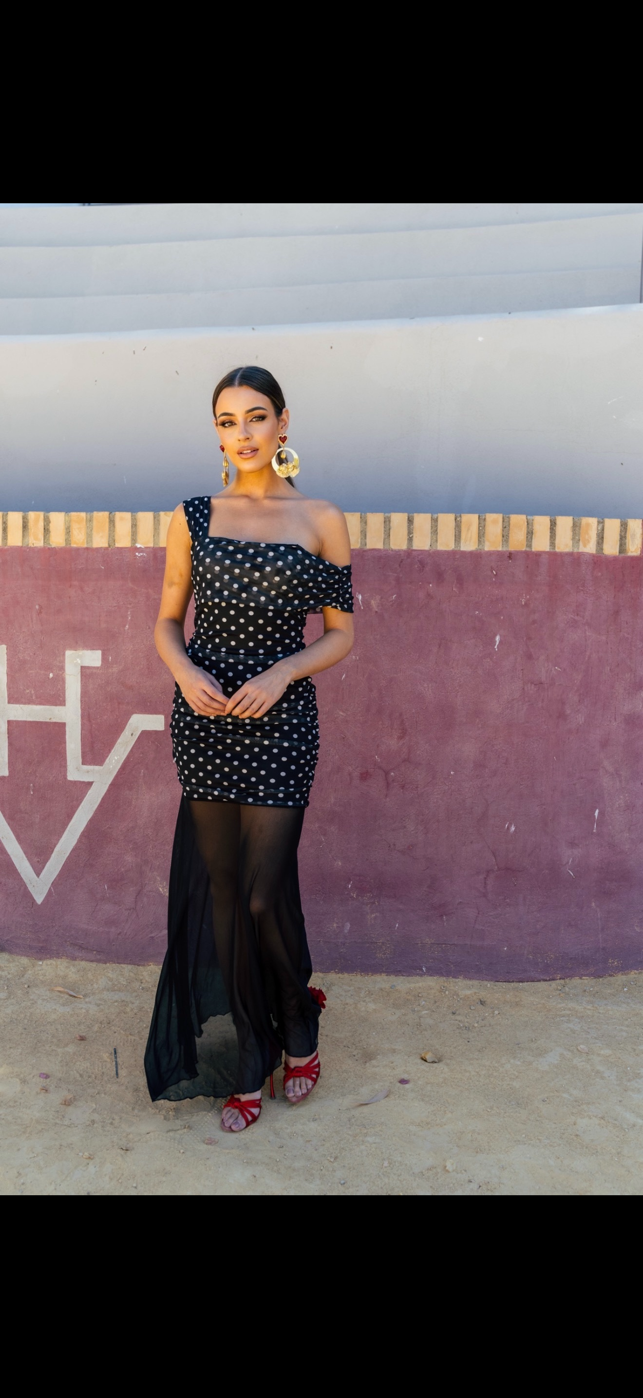 Vestido Davinia Lunares