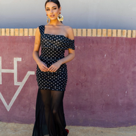 Vestido Davinia Lunares