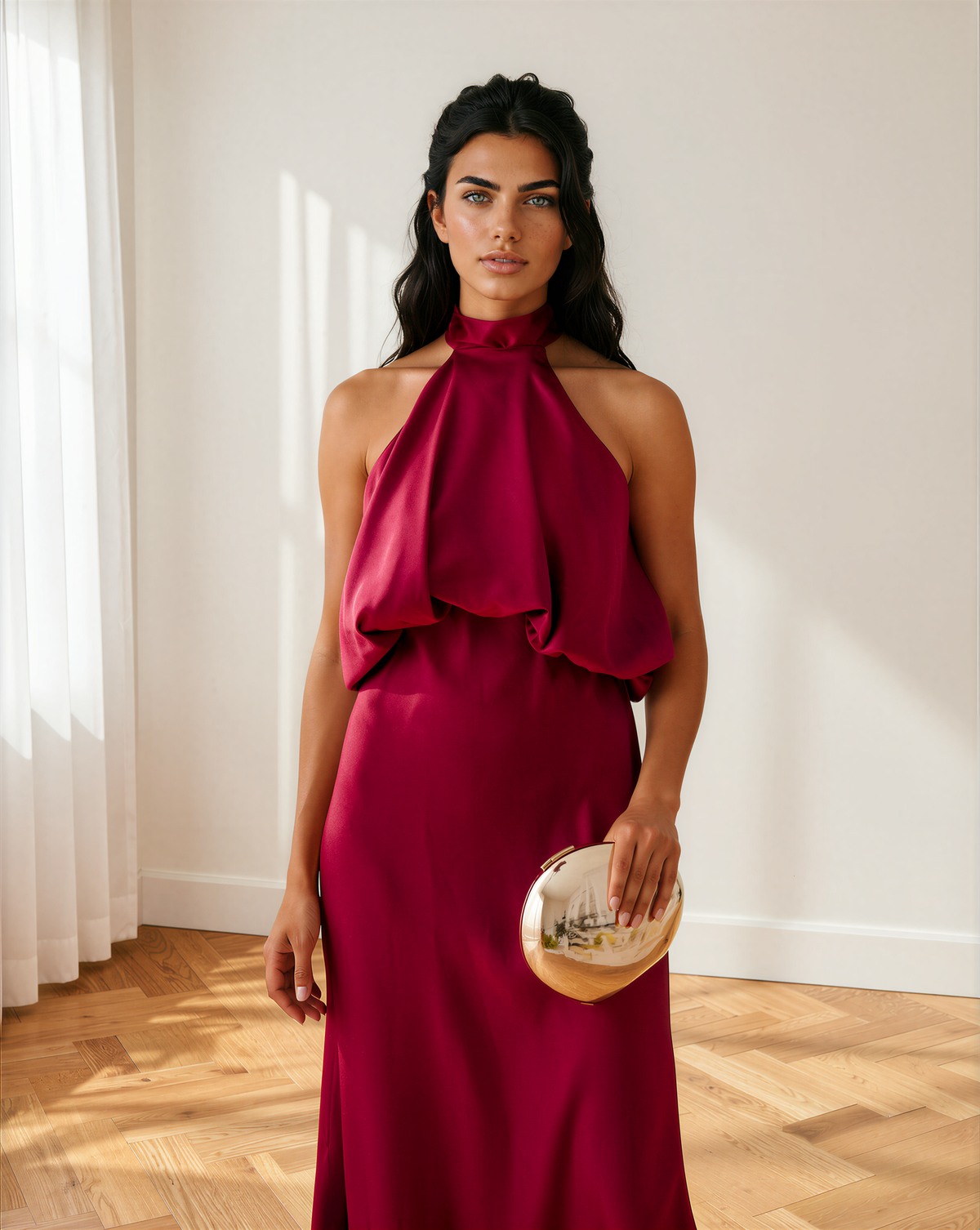 Vestido Sibila Vino