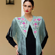 Capa bordada flamenca