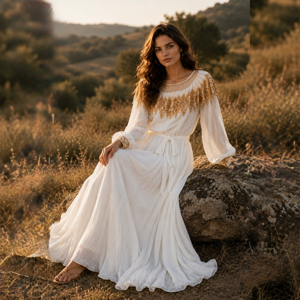 Vestido Yasmin Blanco