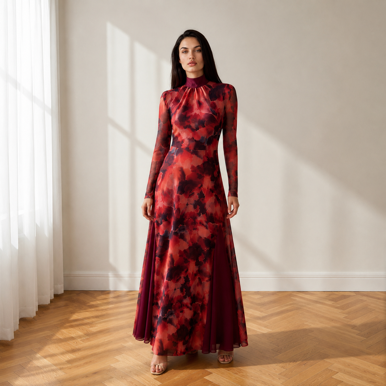 Vestido Berta Rojo