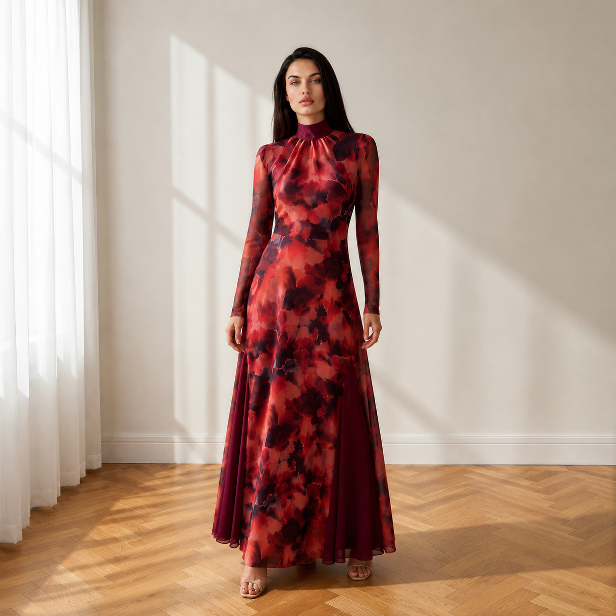 Vestido Berta Rojo