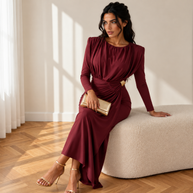 Vestido Lourdes vino