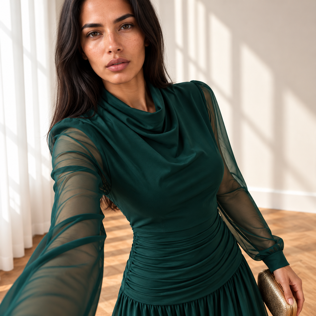 Vestido Stella verde