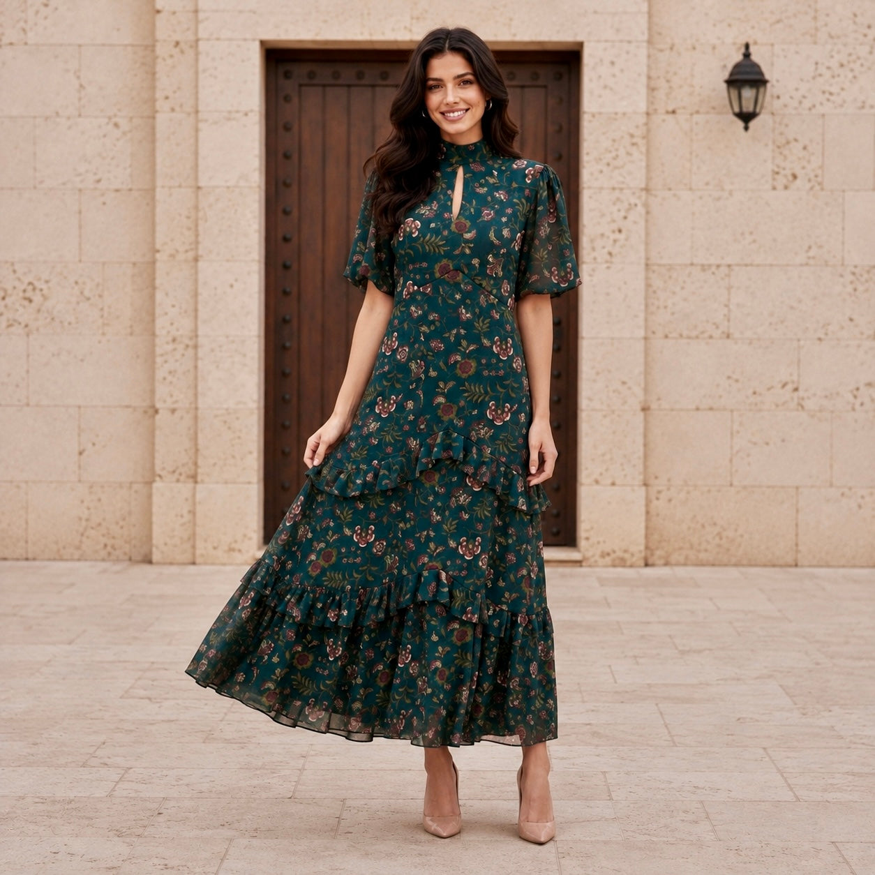 Vestido victoria verde