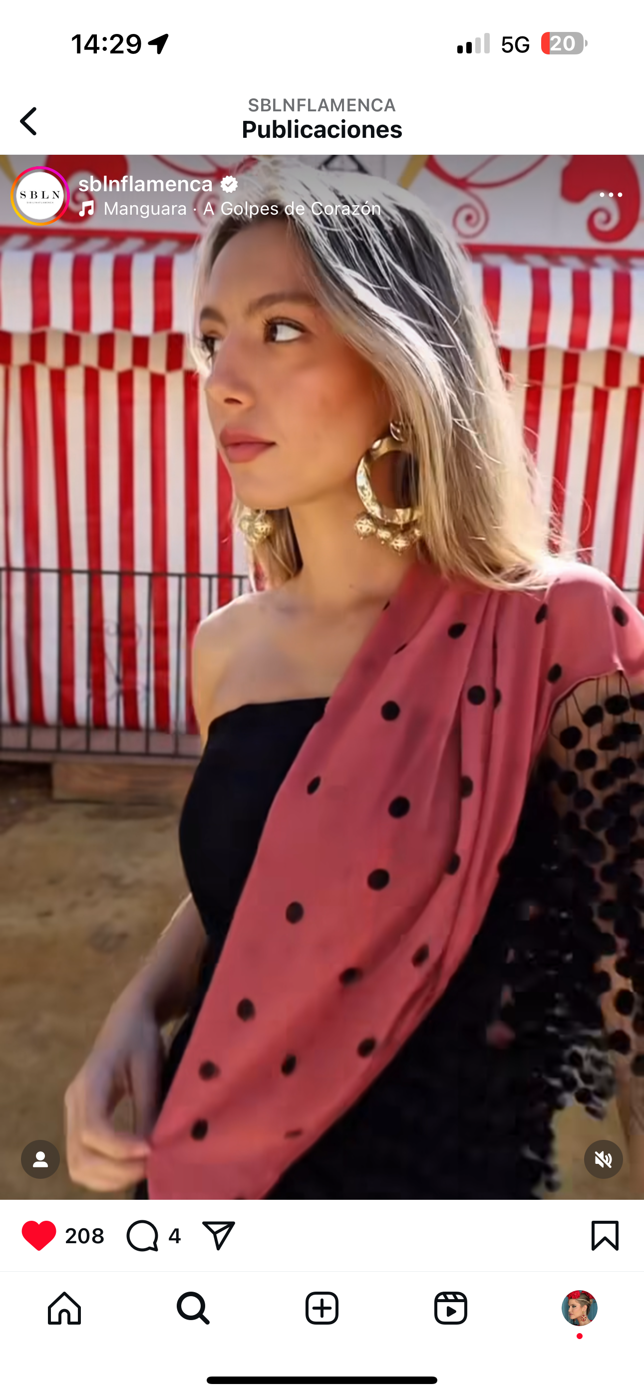 Pendientes de Aro Lorena