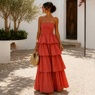 Vestido Candela Coral