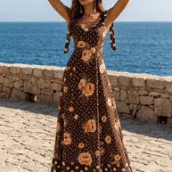 Vestido Guadiana Marrón