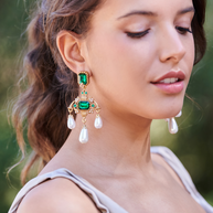 Pendientes Esmeralda