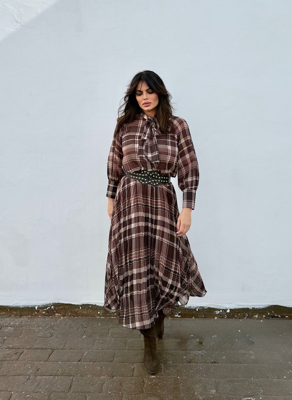 Conjunto camisa falda castle