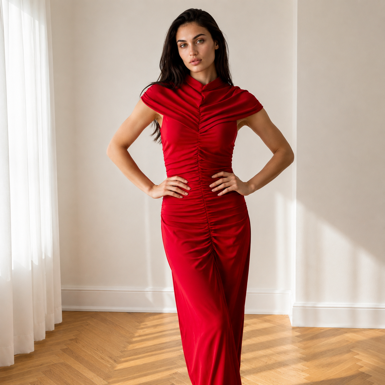 Vestido Alexia Rojo