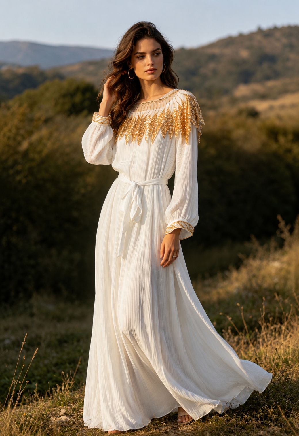 Vestido Grecia Blanco