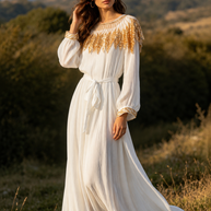 Vestido Grecia Blanco