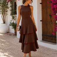 Vestido Emma Marrón