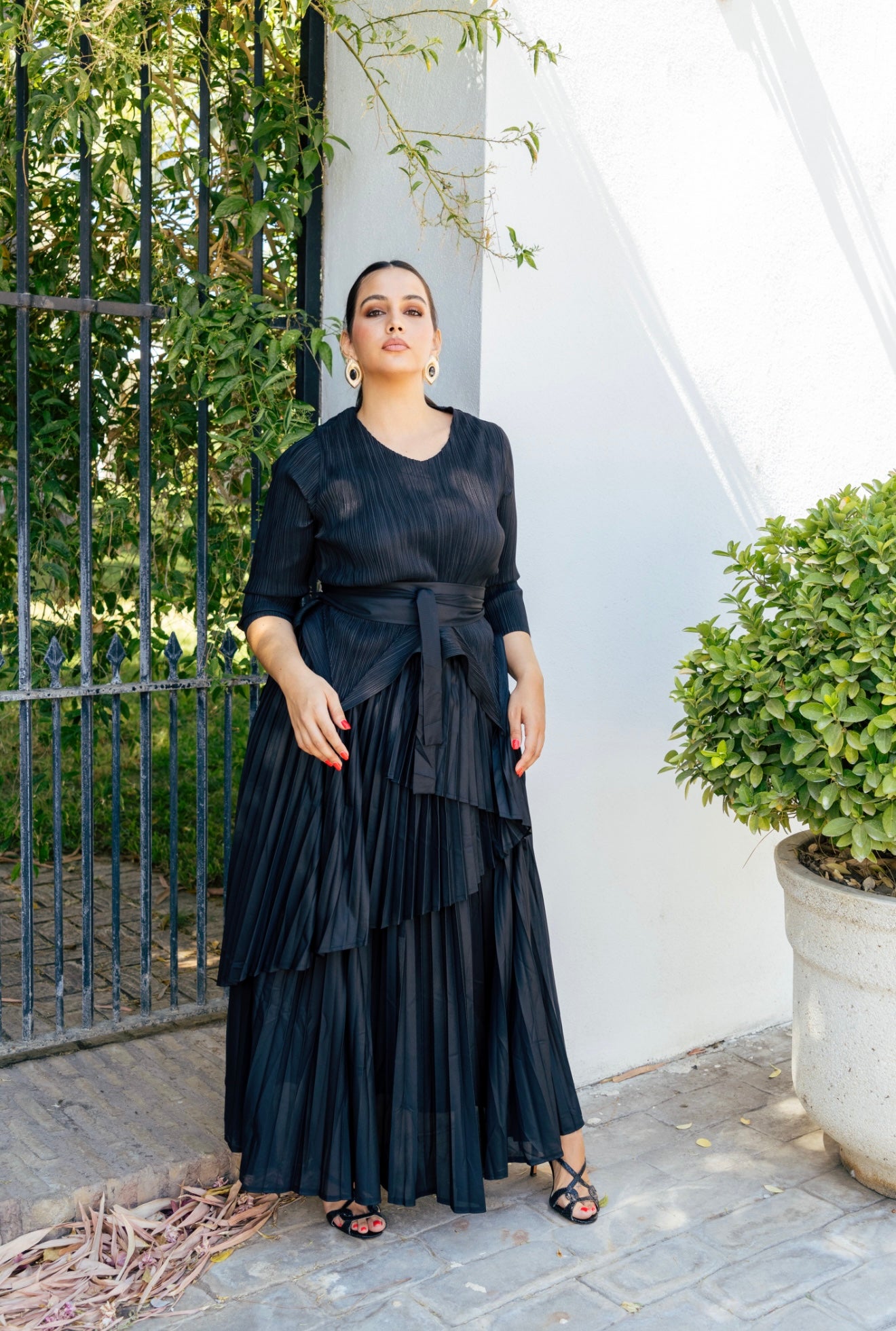 Conjunto Bianca Negro