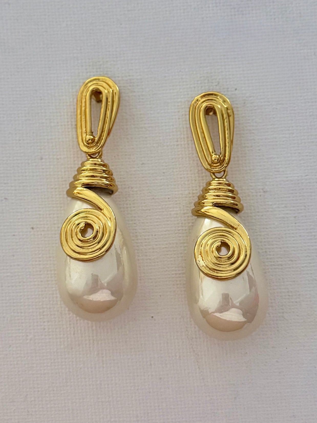 Pendientes Gota Perlas Grecia