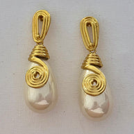 Pendientes Gota Perlas Grecia