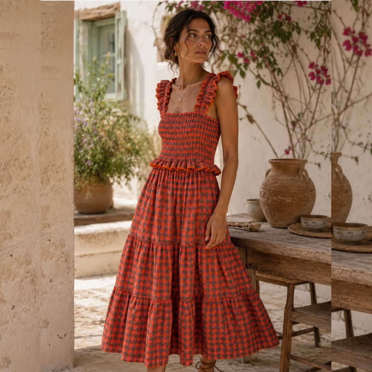 Vestido Vichy Summer
