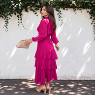 Vestido Ornella Buganvilla