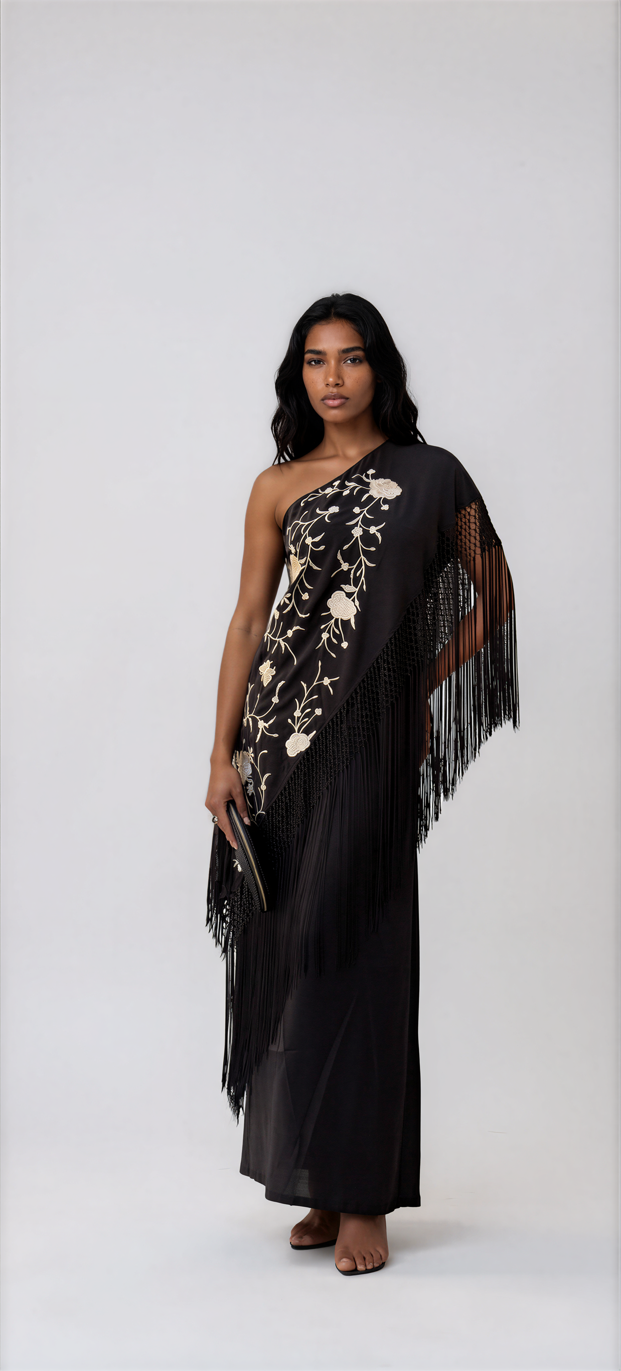 Vestido Pastora negro