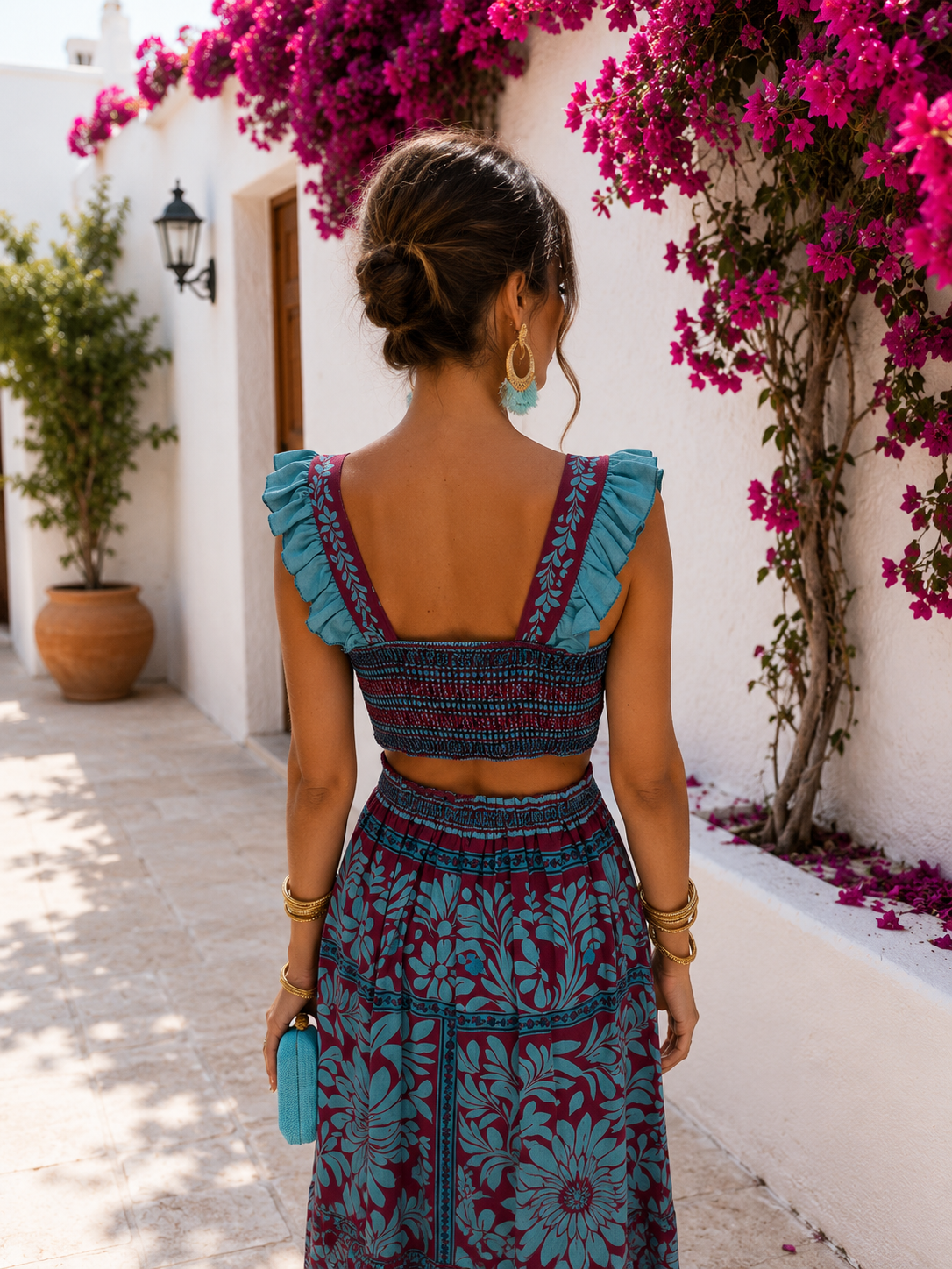 Conjunto Amelia Turquesa