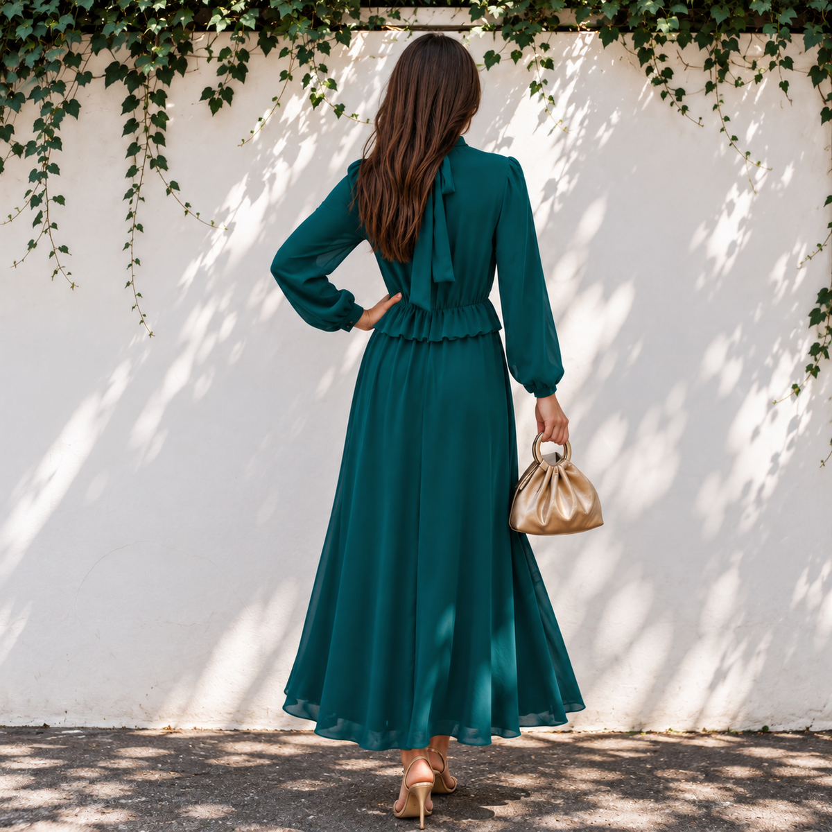 Vestido Cora verde
