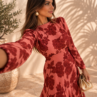 Vestido Mercedes Coral
