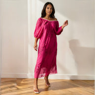 Vestido Mila Rosa Fucsia