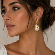 Pendientes Gota Perlas Grecia