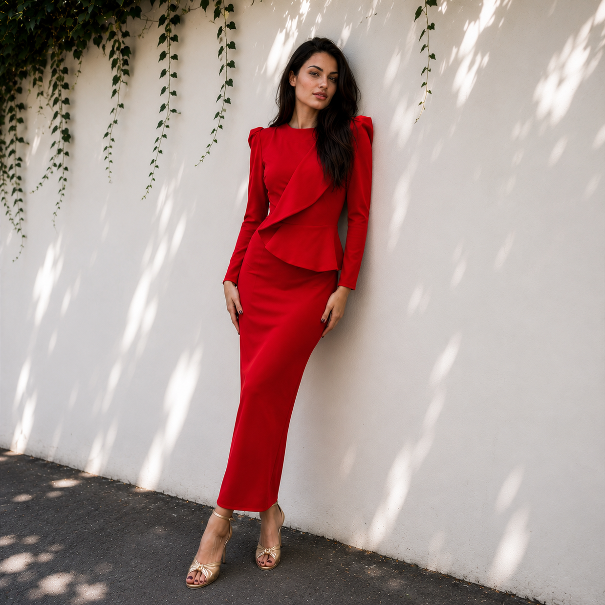 Vestido Allegra Rojo
