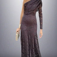 Vestido Marlene Marrón