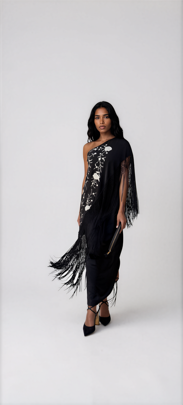 Vestido Pastora negro