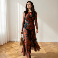 Vestido Jimena flores