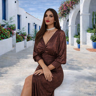 Vestido Mara Marrón