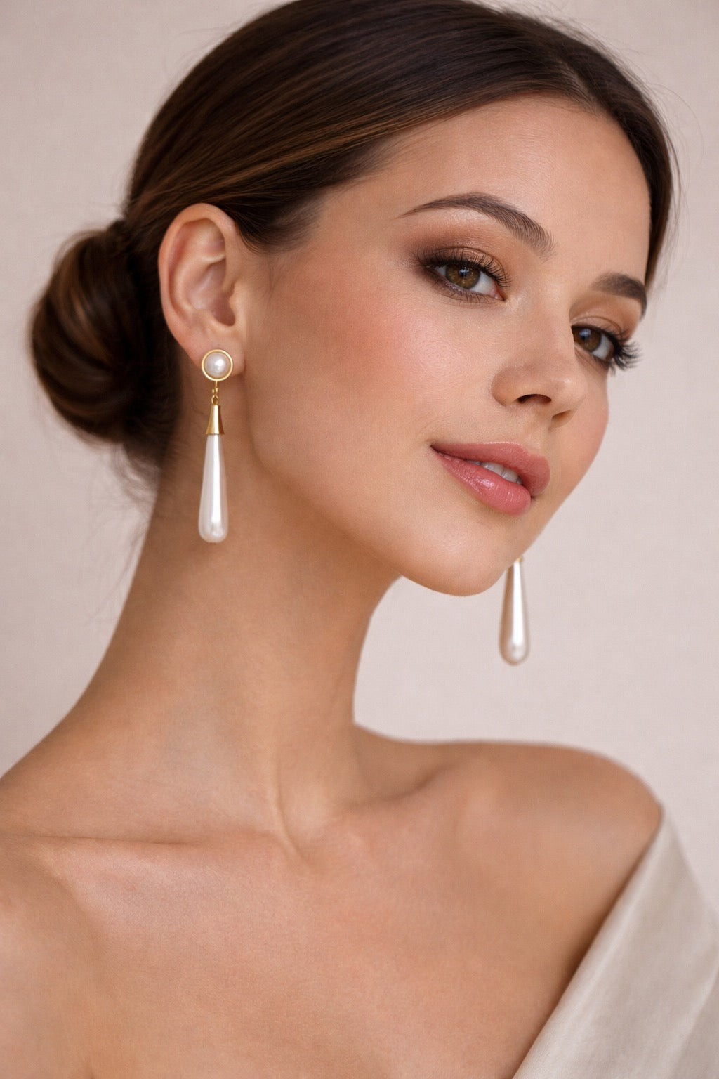 Pendientes lágrima Perlas