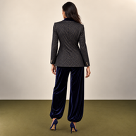 Traje pantalón Velvet Azul