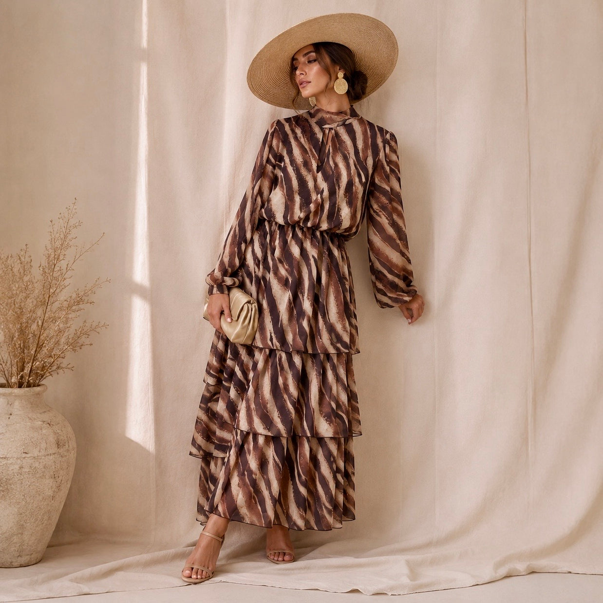 Vestido Vega estampado