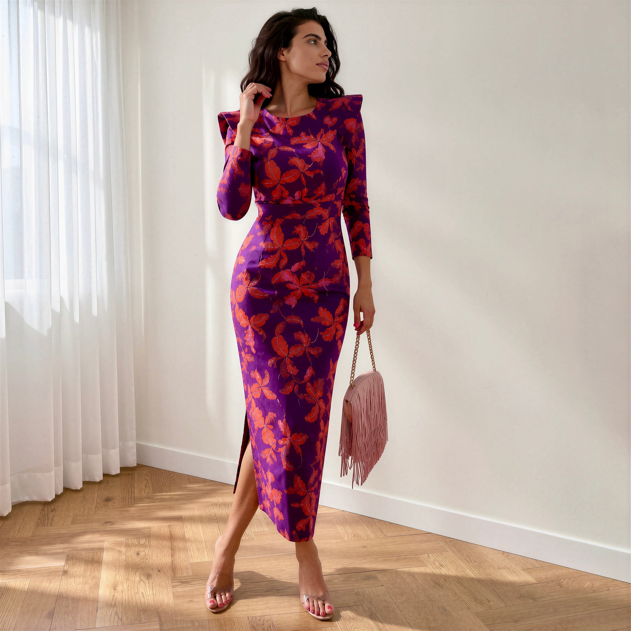 Vestido Cassie Morado
