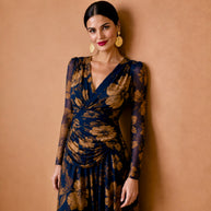 Vestido Olivia flores