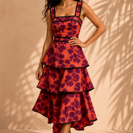 Vestido Adela Coral