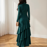 Vestido Carolina Petróleo