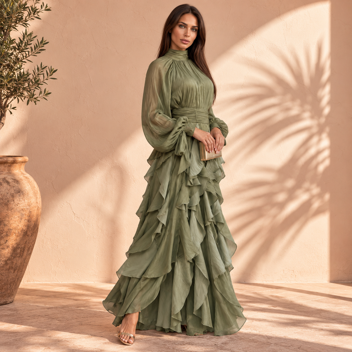 Vestido Casandra Verde