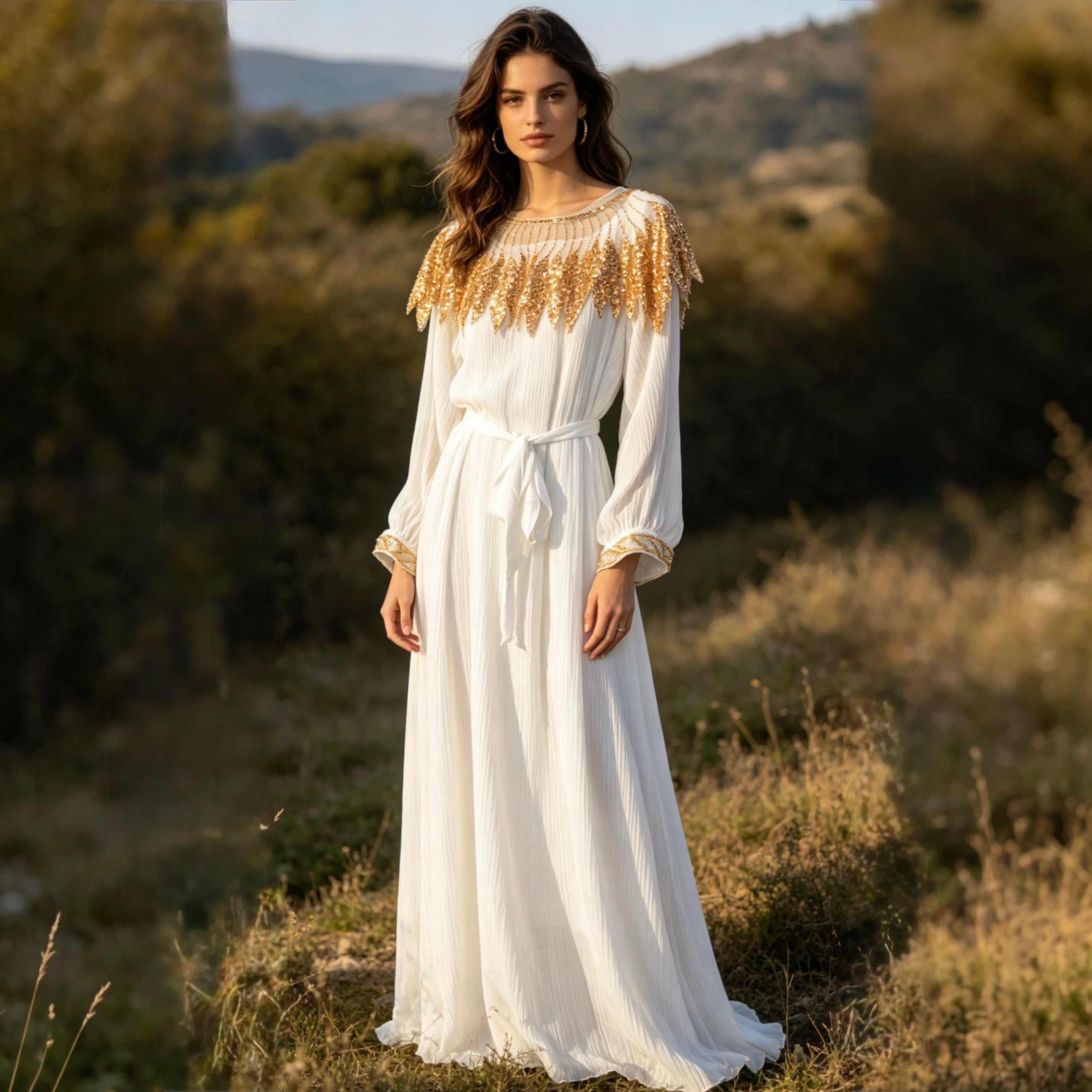 Vestido Grecia Blanco