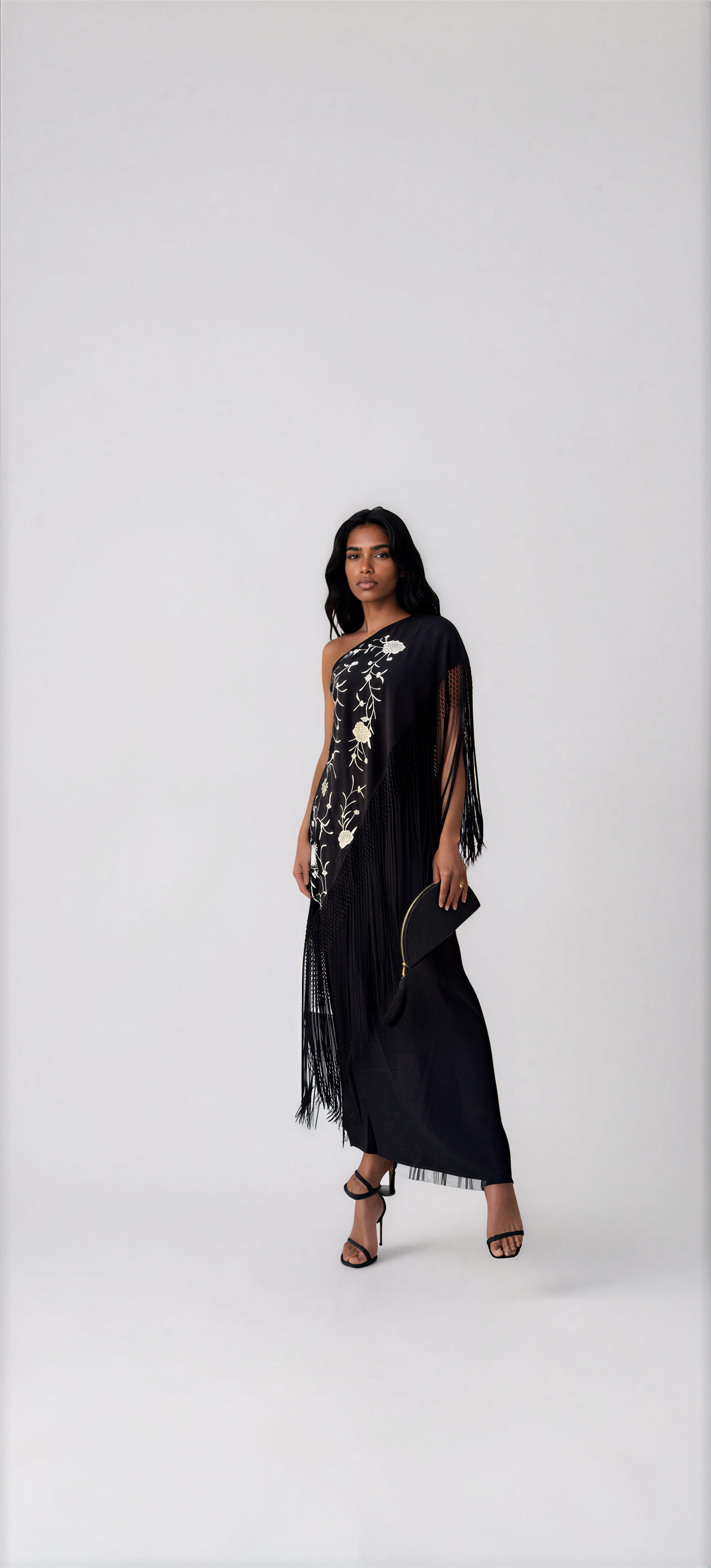 Vestido Pastora negro