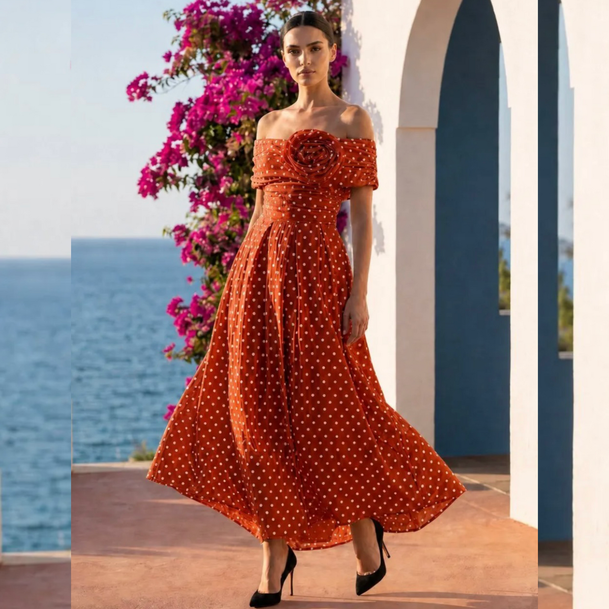 Vestido Lunares Triana