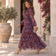 Conjunto Francina Burdeos