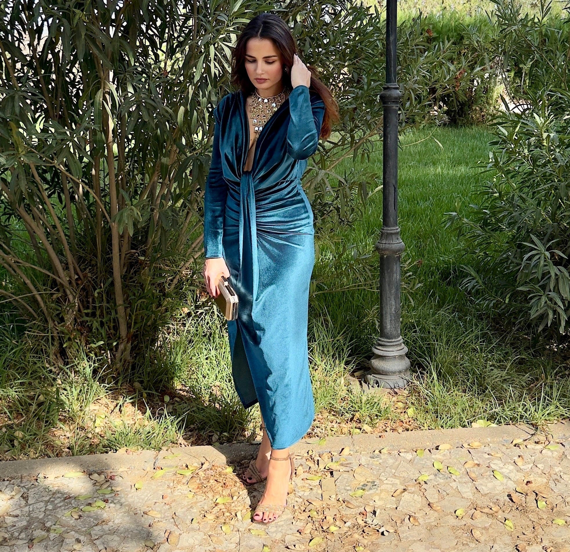 Vestido Lavinia Turquesa