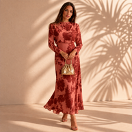 Vestido Mercedes Coral